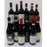 12 BOTTLES ITALIAN RED WINE