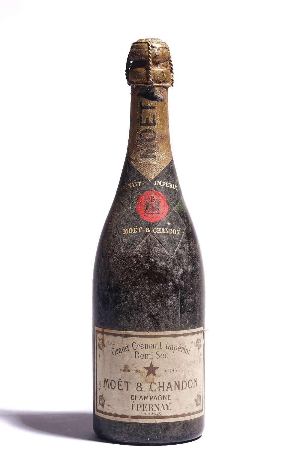 A 75CL BOTTLE OF MOET & CHANDON GRAND CREMANT IMPERIAL DEMIS-SEC CHAMPAGNE