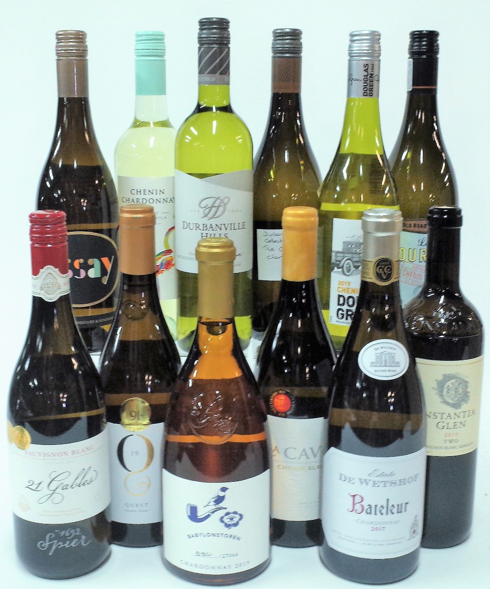 12 BOTTLES SOUTH AFRICAN WHITE WINE