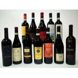 12 BOTTLES ITALIAN RED WINE