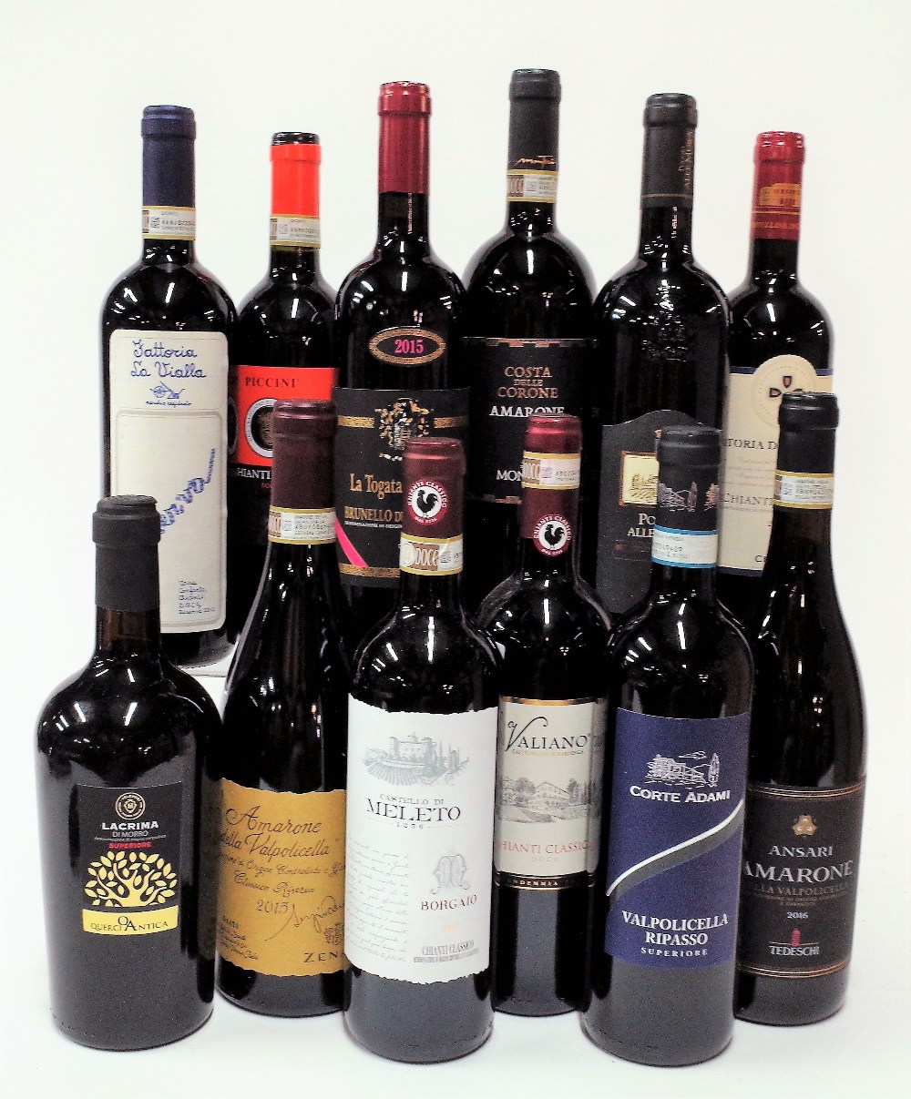 12 BOTTLES ITALIAN RED WINE - Image 2 of 2