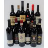 12 BOTTLES ITALIAN RED WINE