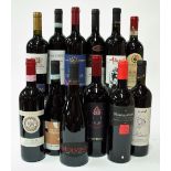 12 BOTTLES ITALIAN RED WINE