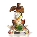 AN UNUSUAL MEISSEN INKSTAND