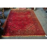 AN AFGHAN TURKMAN CARPET