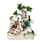 A MEISSEN GROUP OF LOVERS