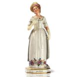 A MEISSEN FIGURE OF ADA CAVENDISH AS JULIA IN THE HUNCHBACK