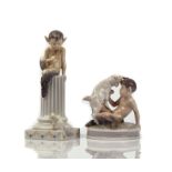 `FAUN WITH GOAT' AND `FAUN WITH SQUIRREL' TWO ROYAL COPENHAGEN GROUPS