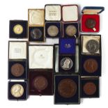 A COLLECTION OF THIRTEEN MEDALLIONS (13)