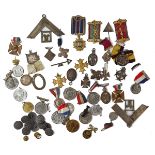 A COLLECTION OF ARMY TEMPERANCE AND OTHER MEDALS (QTY)