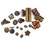 A QUANTITY OF MEDALS AND INSIGNIA (21)