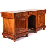 A 19TH CENTURY FRENCH FRUITWOOD DRESSER BASE