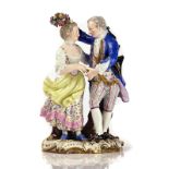 A MEISSEN GROUP OF LOVERS