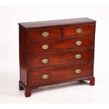 A GEORGE III MAHOGANY CHEST