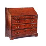 AN 18TH CENTURY PROVINCIAL OAK BUREAU