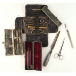 A COLLECTION OF SURGICAL INSTRUMENTS