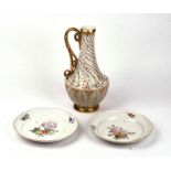 A PAIR OF RUSSIAN PORCELAIN `EVERYDAY SERVICE' PLATES