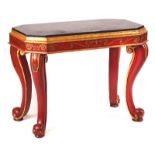 A GEORGE II STYLE CENTRE TABLE