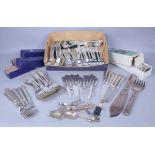 ‘MAPPIN & WEBB’ A QUANTITY OF SILVER PLATED FLATWARE (QTY)