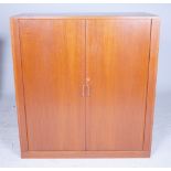 A MID CENTURY FOLIO CABINET