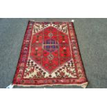 A HAMADAN RUG