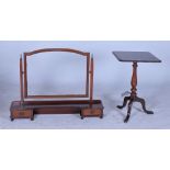 A 19TH CENTURY AND LATER TRIPOD TABLE (2)