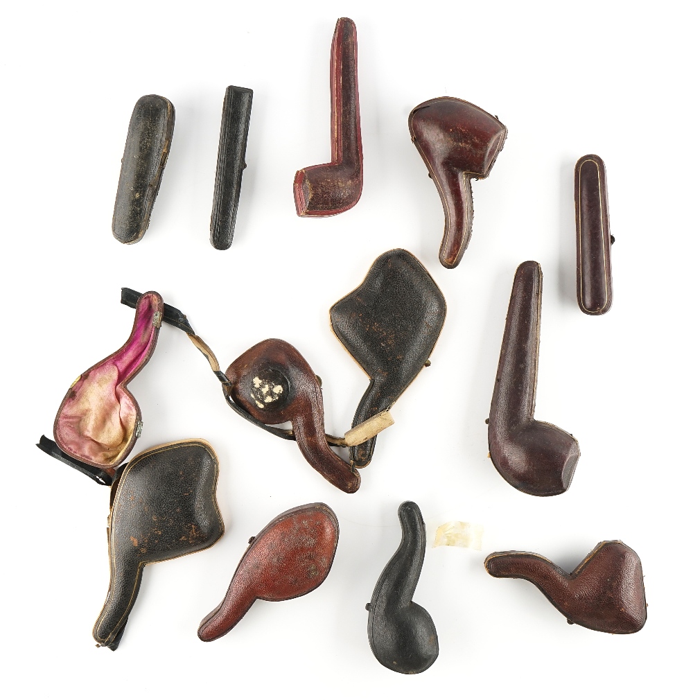 A COLLECTION OF ASSORTED PIPE / CHEROOT HOLDER CASES (QTY) - Image 3 of 3