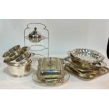 SILVER PLATED WARES (QTY)