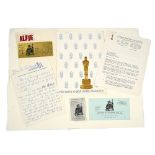 ‘ALFIE’, 1966 – PRODUCTION RELATED PAPERWORK AND CORRESPONDENCE (QTY)