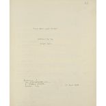 JAMES BOND ‘YOU ONLY LIVE TWICE’, 1967 – DIRECTOR’S SHOOTING SCRIPT (2)