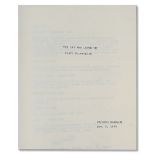 JAMES BOND ‘THE SPY WHO LOVED ME’, 1977 – TWO EARLY DIRECTOR’S SCRIPTS BY RICHARD MAIBAUM (2)