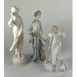 ‘ROYAL DOULTON’ FANTASY CERAMIC FIGURES (3)