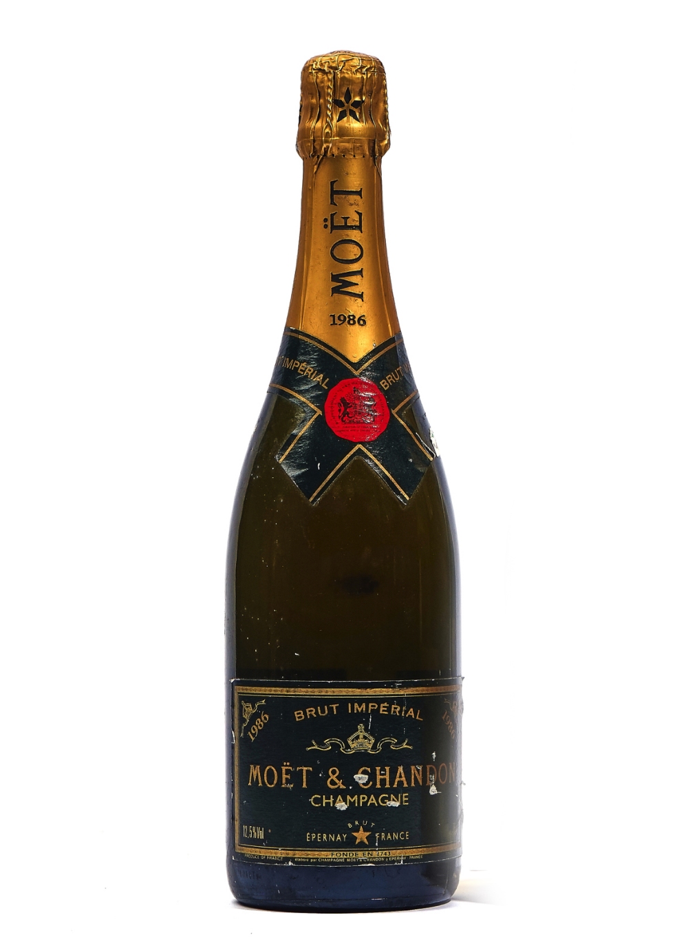 A 75cl BOTTLE OF 1986 MOET & CHANDON CHAMPAGNE - Image 2 of 2