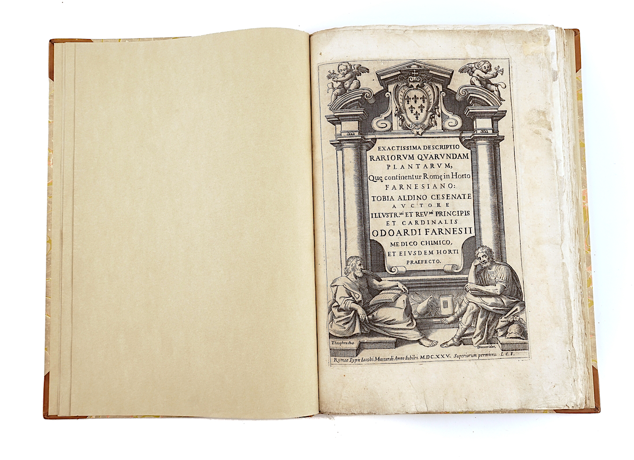 ALDINUS, Tobias (1570-1662) and Pietro CASTELLI (c. 1575-1656). Exactissima descriptio...