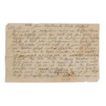 [BEETHOVEN, Ludvig Van (1770-1827)]. A two-page autograph letter referring to Beethoven, dated...