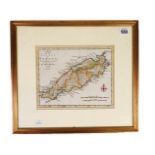 BOWEN, Thomas (b. 1790). A Map of the Island of Tobago, London, 1779, framed and glazed. With...