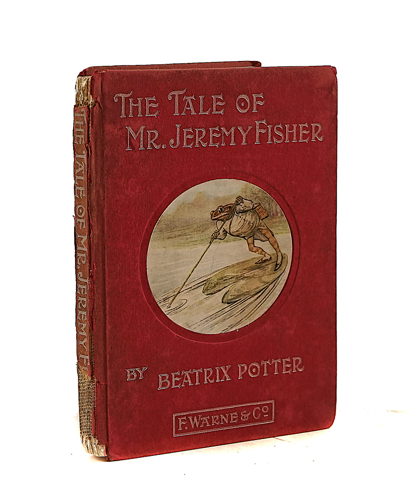 POTTER, Beatrix (1866-1943). The Tale of Mr Jeremy Fisher, London, 1906, 27 full-page coloured...