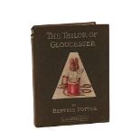 POTTER, Beatrix (1866-1943). The Tailor of Gloucester, London, [October] 1903, 27 full-page...