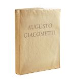 GIACOMETTI, Augusto (1877-1947) - Waldemar George (1893-1970). Augusto Giacometti, Paris,...