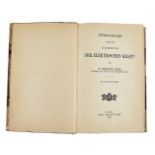 HERTZ, Heinrich Rudolf (1857-94). Untersuchungen ueber die Augbreitung der Elektrischen Kraft...