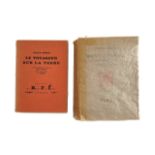 GREEN, Julien (1900-98). Le Voyageur sur la Terre, Paris, 1927, original wrappers. FIRST...