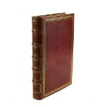 BINDING - Victor HUGO (1802-85). Hernani, Paris, 1890, EXCEPTIONALLY FINELY BOUND in olive...