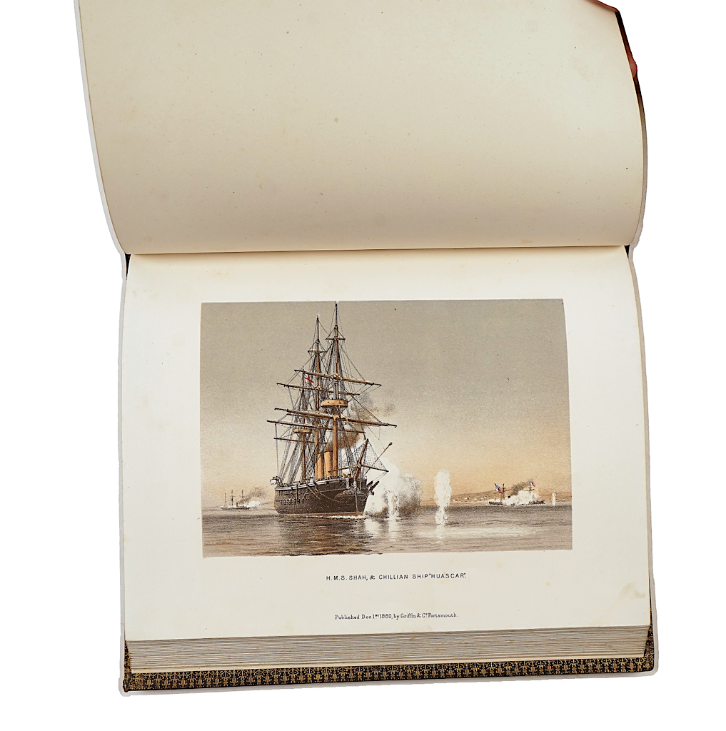 The Royal Navy; in a Series of Illustrations, Portsmouth, 1875-81, 2 vols., 49 fine... - Image 4 of 5