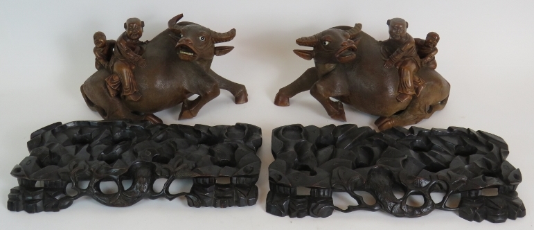 A large pair of 19th Century Chinese roo - Image 6 of 6