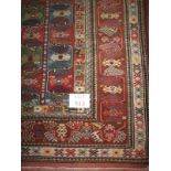 A 20th century Persian rug with central