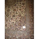 A Kashan carpet, 360cm x 250cm approx.