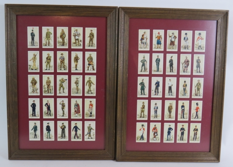 Four framed sets of Players cigarettes c - Image 4 of 5