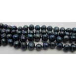 Freshwater pearl necklace, 120mm long li