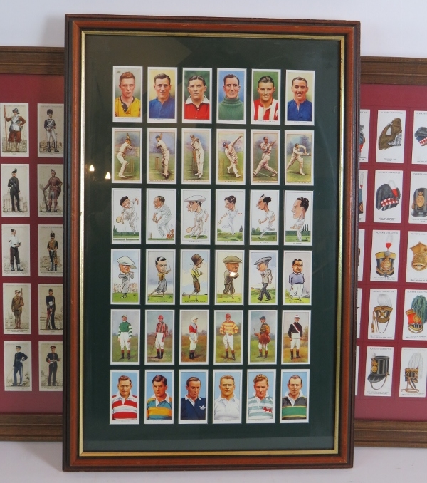 Four framed sets of Players cigarettes c - Image 2 of 5