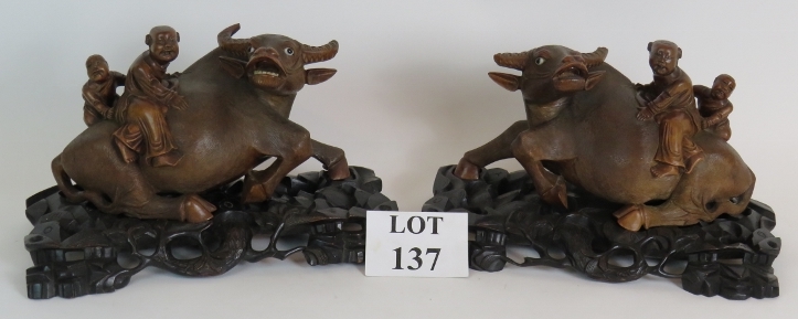 A large pair of 19th Century Chinese roo